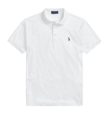 Polo Ralph Lauren Men Custom Slim Fit Soft Cotton Shirt White | Causeways