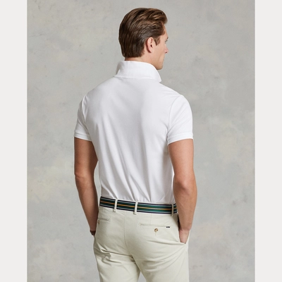 Polo Ralph Lauren Men Custom Slim Fit Soft Cotton Shirt White | Causeways
