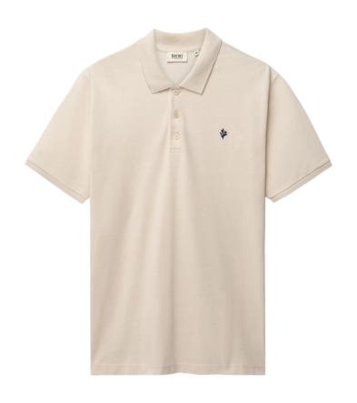 Polo Shiwi Men JUSTIN Regular Solid Beige