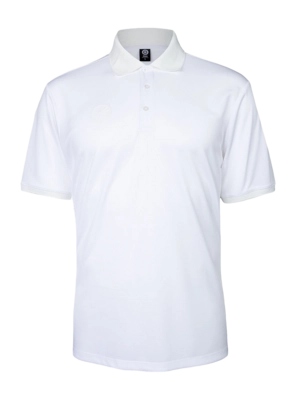 Polo The Indian Maharadja Men Pique White Getailleerd