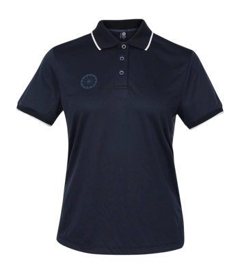 Polo The Indian Maharadja Women Pique Polo Night Blue Dry Touch