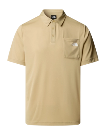 Polo The North Face Men New Tanken Khaki Stone Regular Fit