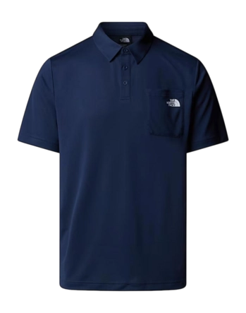 Polo The North Face Men New Tanken Summit Navy Standaard pasvorm