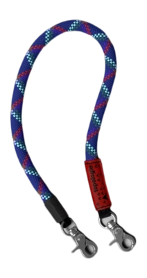 Polsband Topologie Wares Straps 10mm Wrist Strap Ink Blue Helix