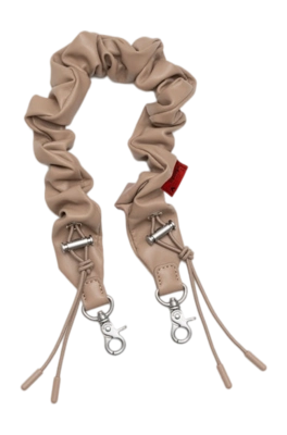 Polsband Topologie Wares Straps Bungee Wrist Strap Dune Synthetic Leather