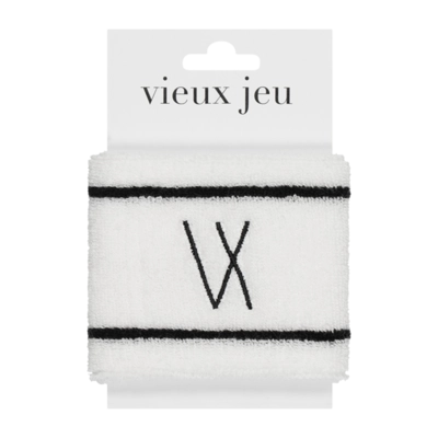 Polsband Vieux Jeu Unisex Ristie Wristband White