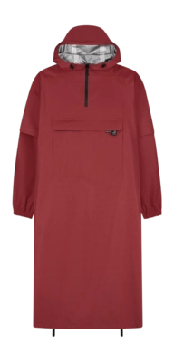 Poncho Maium Unisex Poncho Burgundy