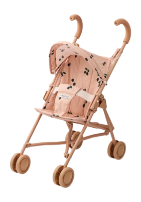 Poppenwagen Liewood Elsie Doll Stroller Berry / Pale Tuscany