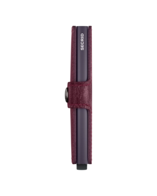 2---Original - Miniwallet - Cranberry - Dark Purple - Side