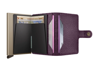 5---Pebble - Miniwallet - Grape - Cashmere - Open