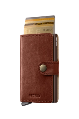 2---Basco+ - Miniwallet - Whiskey - Brown+ - Cards