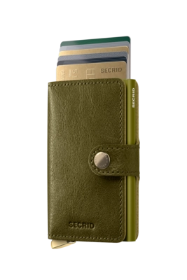 2---Basco+ - Miniwallet - Olive - Kelp+ - Cards