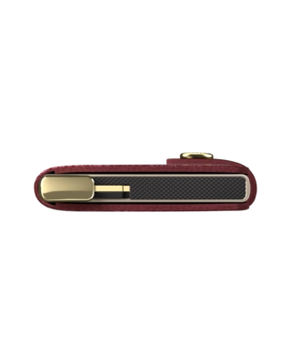 3---Naplak+ - Miniwallet - Red - Cashmere+ - Bottom