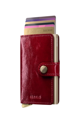 6---Naplak+ - Miniwallet - Red - Cashmere+ - Cards