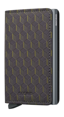 Wallet Secrid Slimwallet Optical Grey Yellow