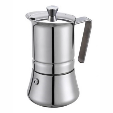 Percolator G.A.T. Pratika Stainless Steel 4 Cups Induction