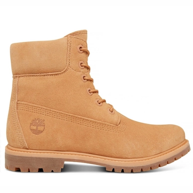 Timberland Women 6 inch Premium Suede WP Boot Biscuit Suede Monochromatic