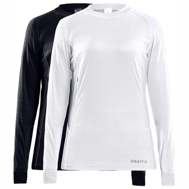 Ondershirt Craft Women Core 2-Pack Baselayer Tops W Black-White