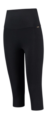 Legging Deblon Women Capri Leggings High Waistband Black