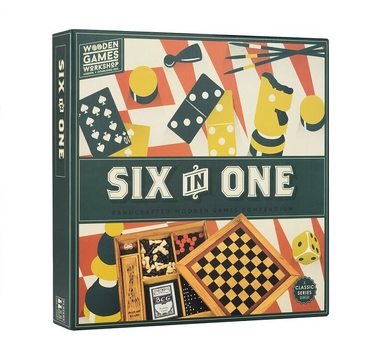 Spellendoos 6 in 1 Hout