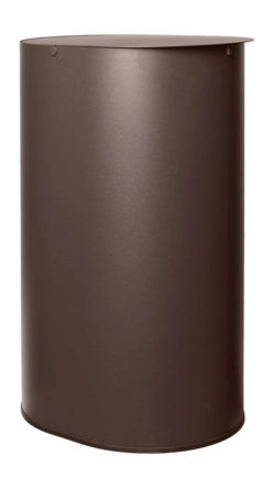 Prullenbak Ferm Living Enkel Bin Large Dark Chocolate