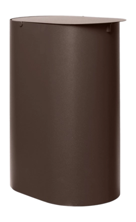 Prullenbak Ferm Living Enkel Bin Small Dark Chocolate