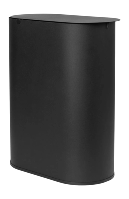 Prullenbak Ferm Living Enkel Black
