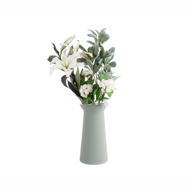 Vaas PT Living Cast Coned Large Ceramic Jade Green