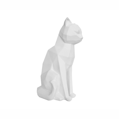Origami Cat PT Living Sitting Matt White