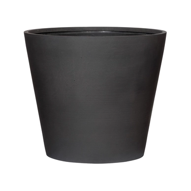 Bloempot Pottery Pots Refined Bucket M Volcano Black 58 x 50 cm