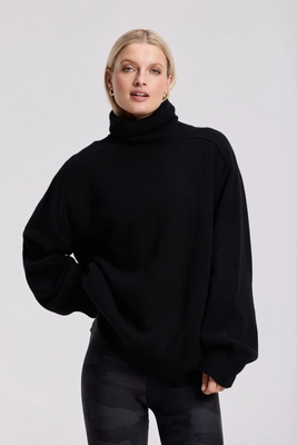 Pullover Deblon Women Juliette Turtleneck Black