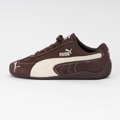 PUMA Unisex Speedcat TTF Dark Chocolate Frosted Ivory
