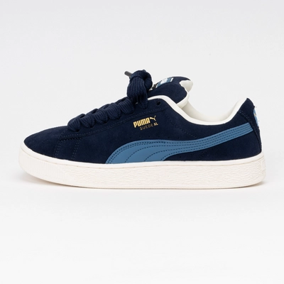 Navy blue pumas men's best sale