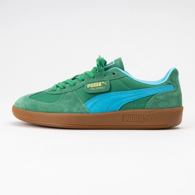 PUMA Women Palermo Vintage Update Archive Green Bright Aqua