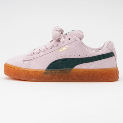 Puma suede platform rose online