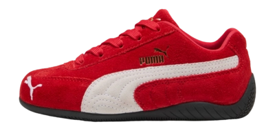 PUMA Kids Speedcat OG For All Time Red-PUMA White