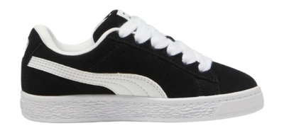 PUMA Kids Suede XL PS Black-White