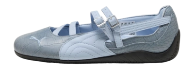 PUMA Women Speedcat Ballet Croc Snow Mountain Blue-Black
