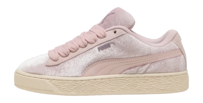 PUMA Women Suede XL Velvet Dream Mauve Mist / Alpine Snow