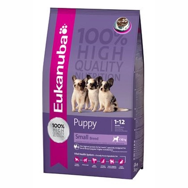 Hondenbrokken Eukanuba Puppy Small 7,5 kg