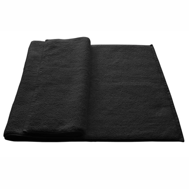Badmat Pure Black Micro Cotton Essenza