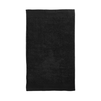 Gastendoeken Pure Black Micro Cotton Essenza