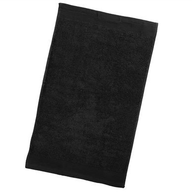 Badlaken Pure Black Katoen Essenza