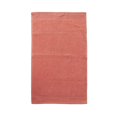 Serviette Invités Essenza Pure Pêche Micro Coton (33 x 50 cm)