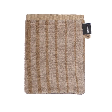 Gant De Toilette Essenza Pure Stripes Argile Coton Terry