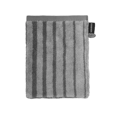 Gant De Toilette Essenza Pure Stripes Gris Coton Terry