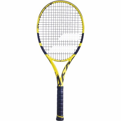 Raquette de Tennis Babolat Pure Aero+ Yellow Black 2018 (Avec Cordage)