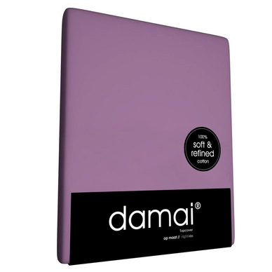 Drap housse Surmatelas Damai 8 cm Purple (Coton)