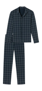 Pyjama Schiesser Men 180272 Nightblue