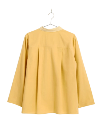 2---AE349-D012-AF64_Duo Pyjama LS Shirt S-M golden yellow_back